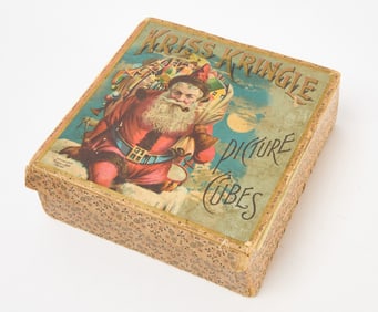 McLoughlin Bros. Kriss Kringle Picture Cubes