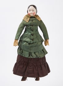 German Porcelain Head Doll