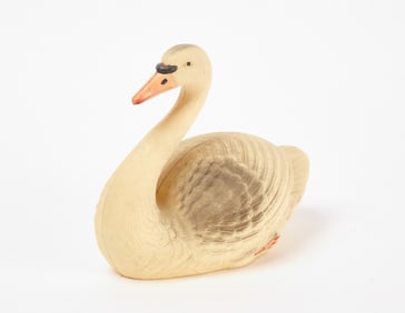 Large Celluloid Swan