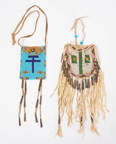 Two Native Beaded Bags
