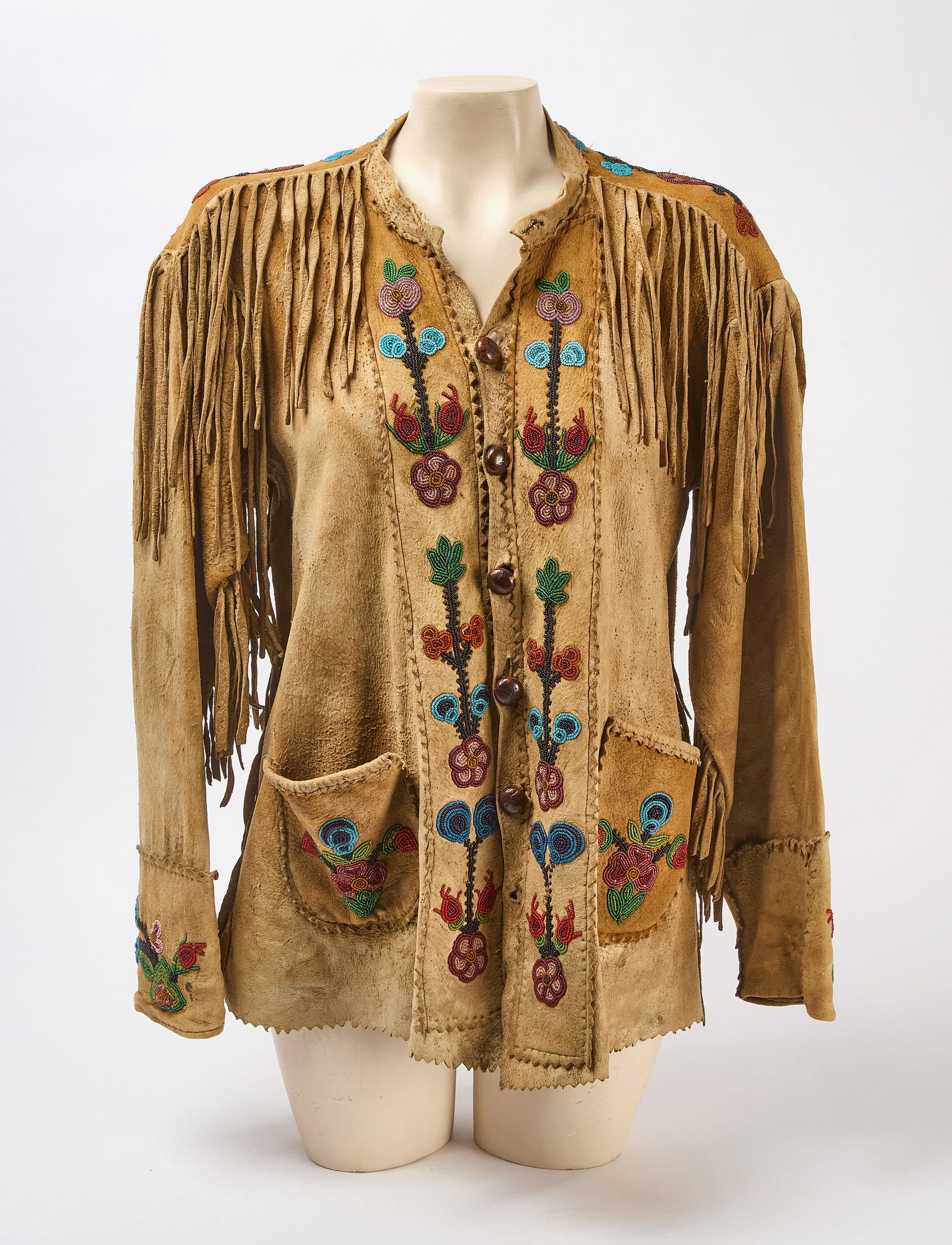 Native American Beaded Jacket (1 of 4)
