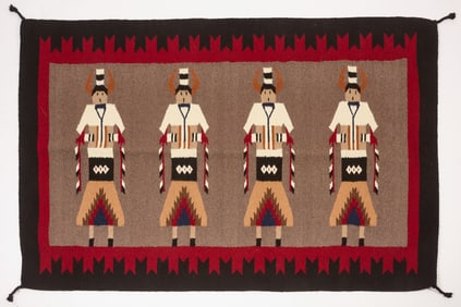 Navajo Yei Rug