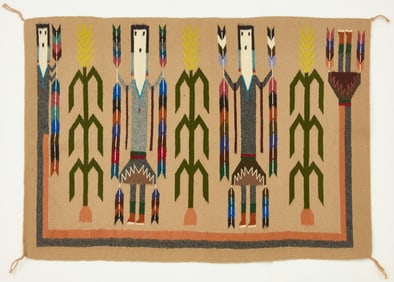 Navajo Yei Rug