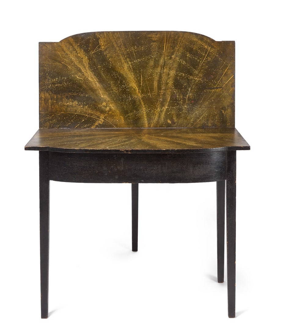 Paint-Decorated Card Table