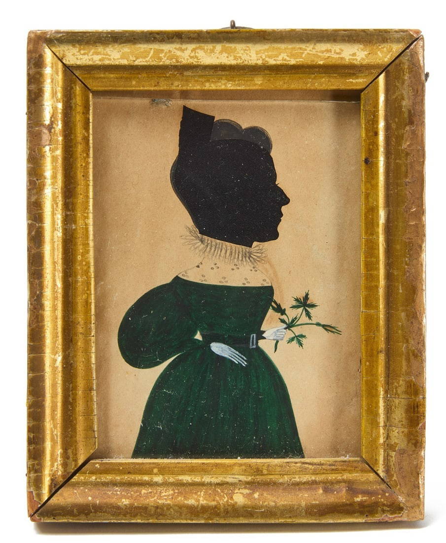 Puffy Sleeve Artist - Silhouette of a Woman