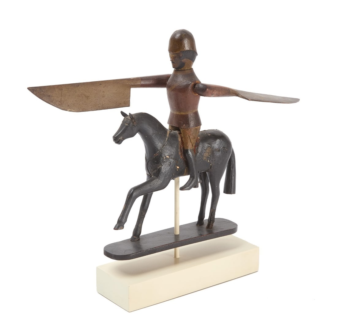 Whirligig of a Soldier on Horseback
