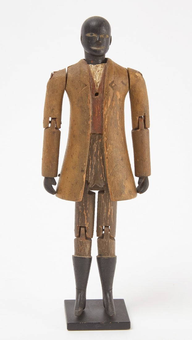 Folk Art Black Dancing Doll