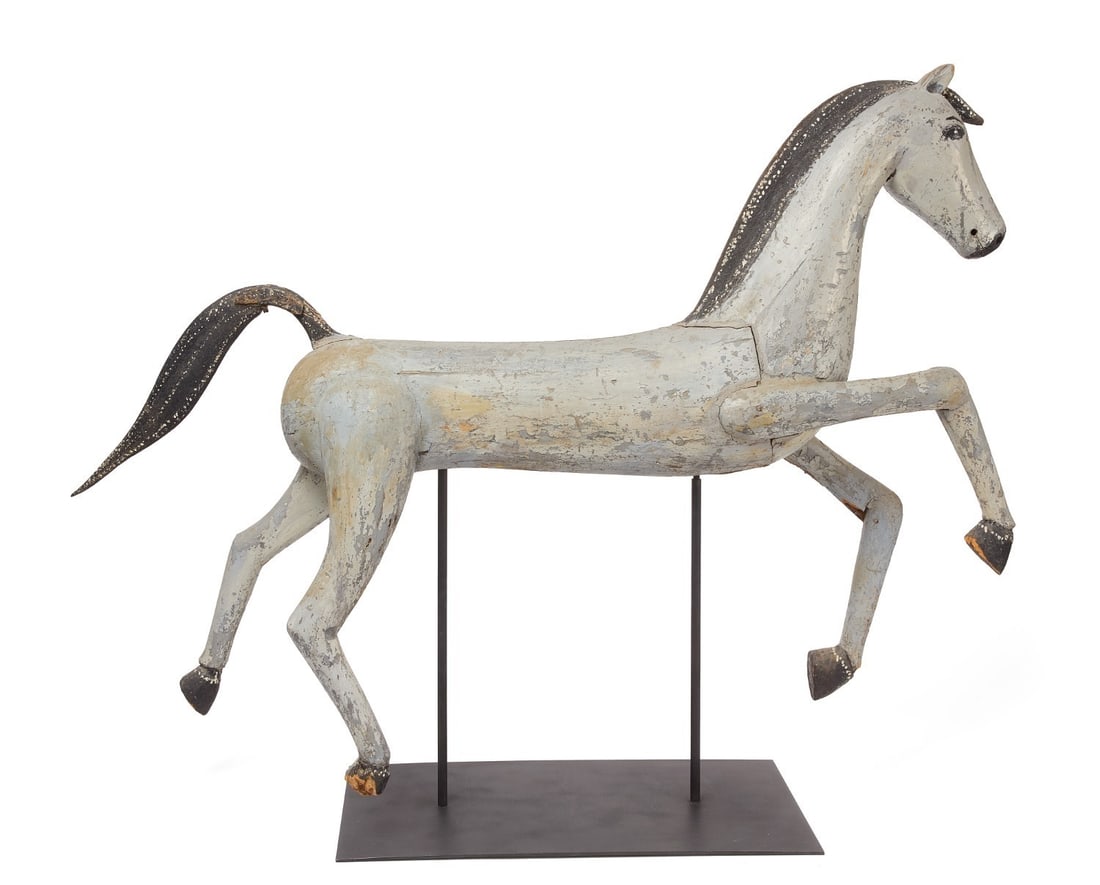 Painted Carousel Horse