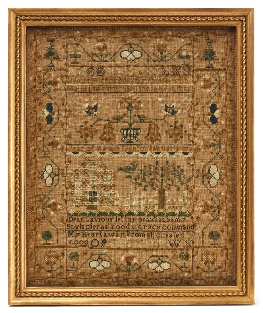Needlework Sampler-Hannah Richmond-1786 (1 of 1)