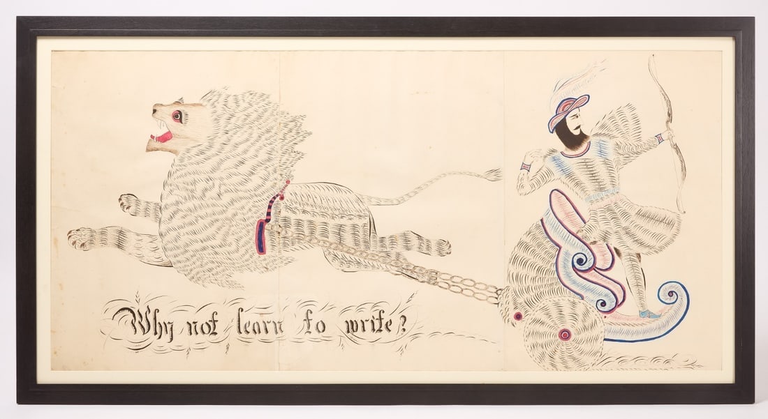 Tim Burton Drawing & Was Edward Scissorhands Signed