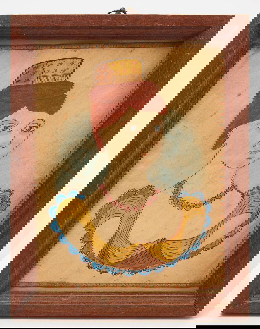 Shenandoah Valley Watercolor Portrait of a Woman