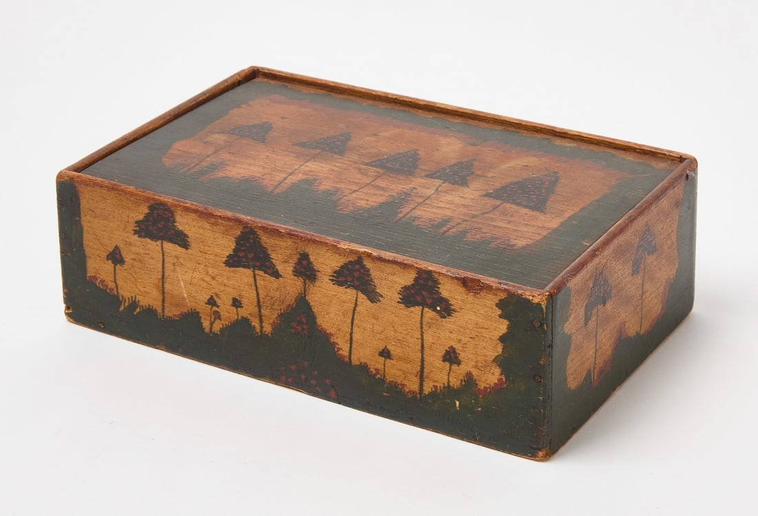 Paint-Decorated Box