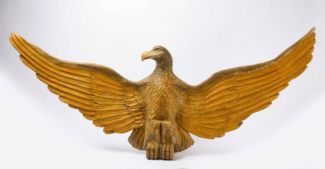Impressive Carved Eagle