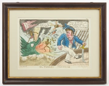 The Yankey Torpedo' Political Cartoon