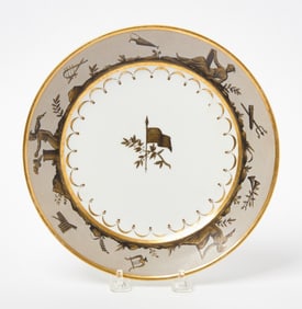 Governor Bowie of Maryland Porcelain Plate