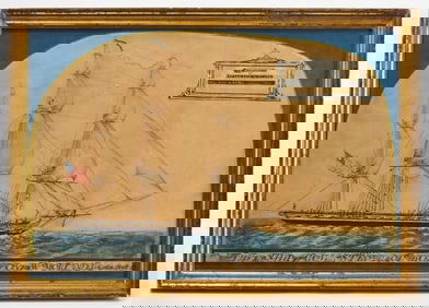 Memorial Watercolor for Captain William Morland