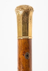 Ship Macedonia Presentation Walking Stick