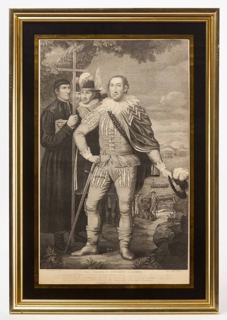 David Edwin - The Landing of Christopher Columbus