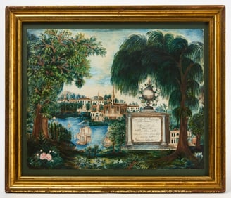 Memorial Watercolor for the Rea Family