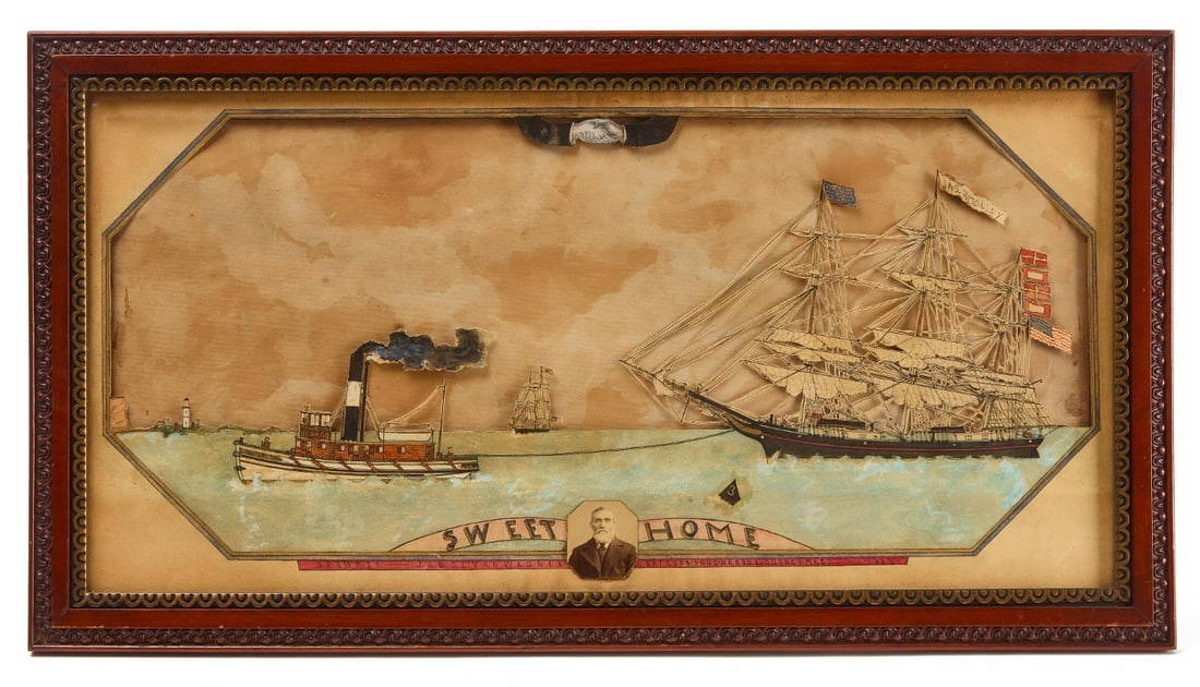 Sweet Home' Sailor Papercut Diorama