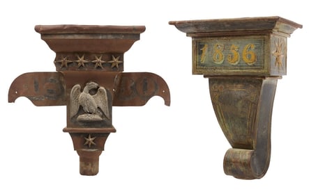 Two Architectural Downspouts