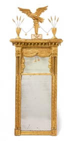 Gilt Federal Mirror with Eagle