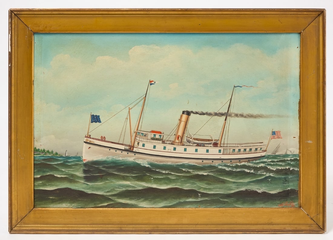 Otto Muhlenfeld - Sprigg Carroll: Otto Muhlenfeld (1871 - 1907) Sprigg Carroll. Oil on canvas. Signed LR and dated 1907. Provenance: Collection of Joel Einhorn. Frame: H 29" W 40-1/2 in. Canvas: H 24 in. W 35 in.