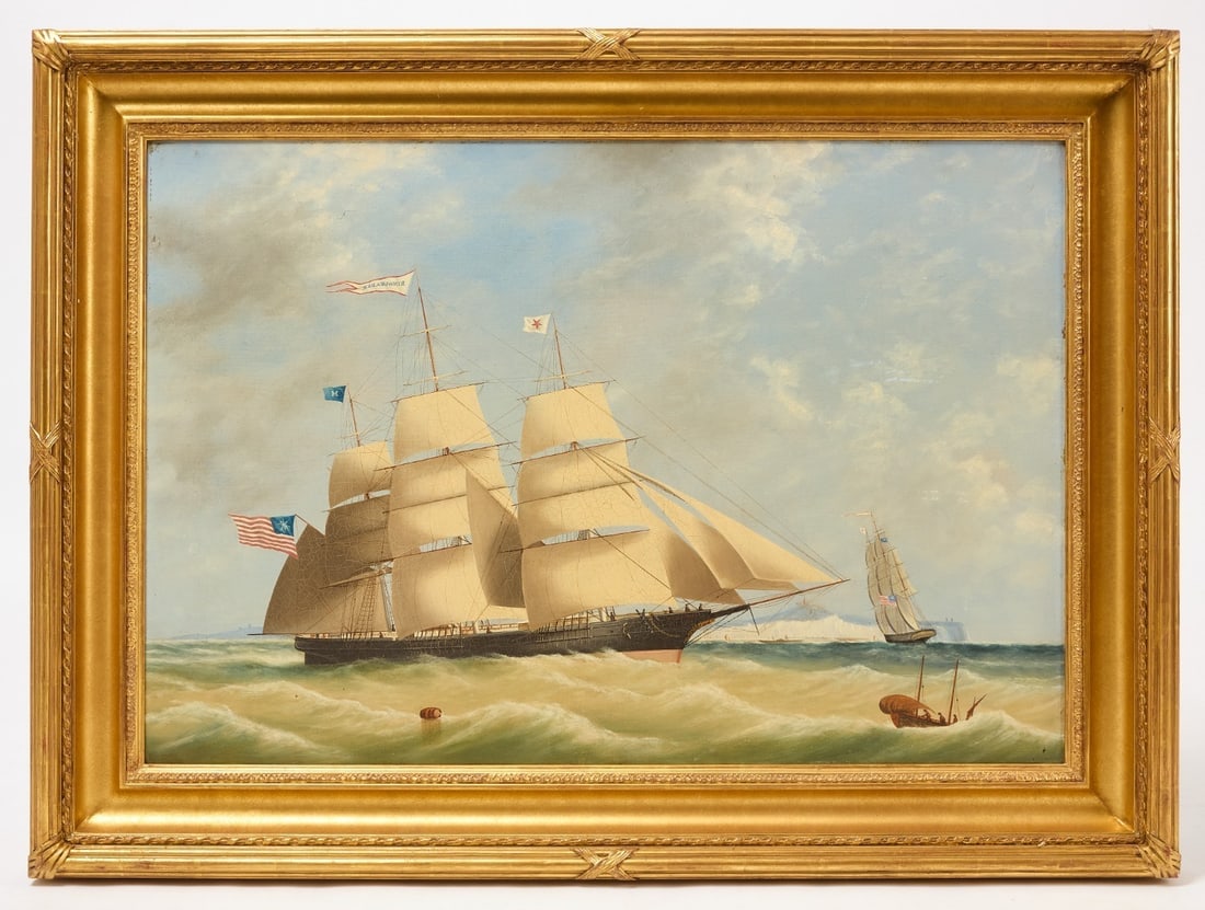 Robert MacFarland - Portrait of the Ship 'Ringleader' (1 of 3)