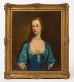 Portrait of a Lady, Attributed to John Smibert