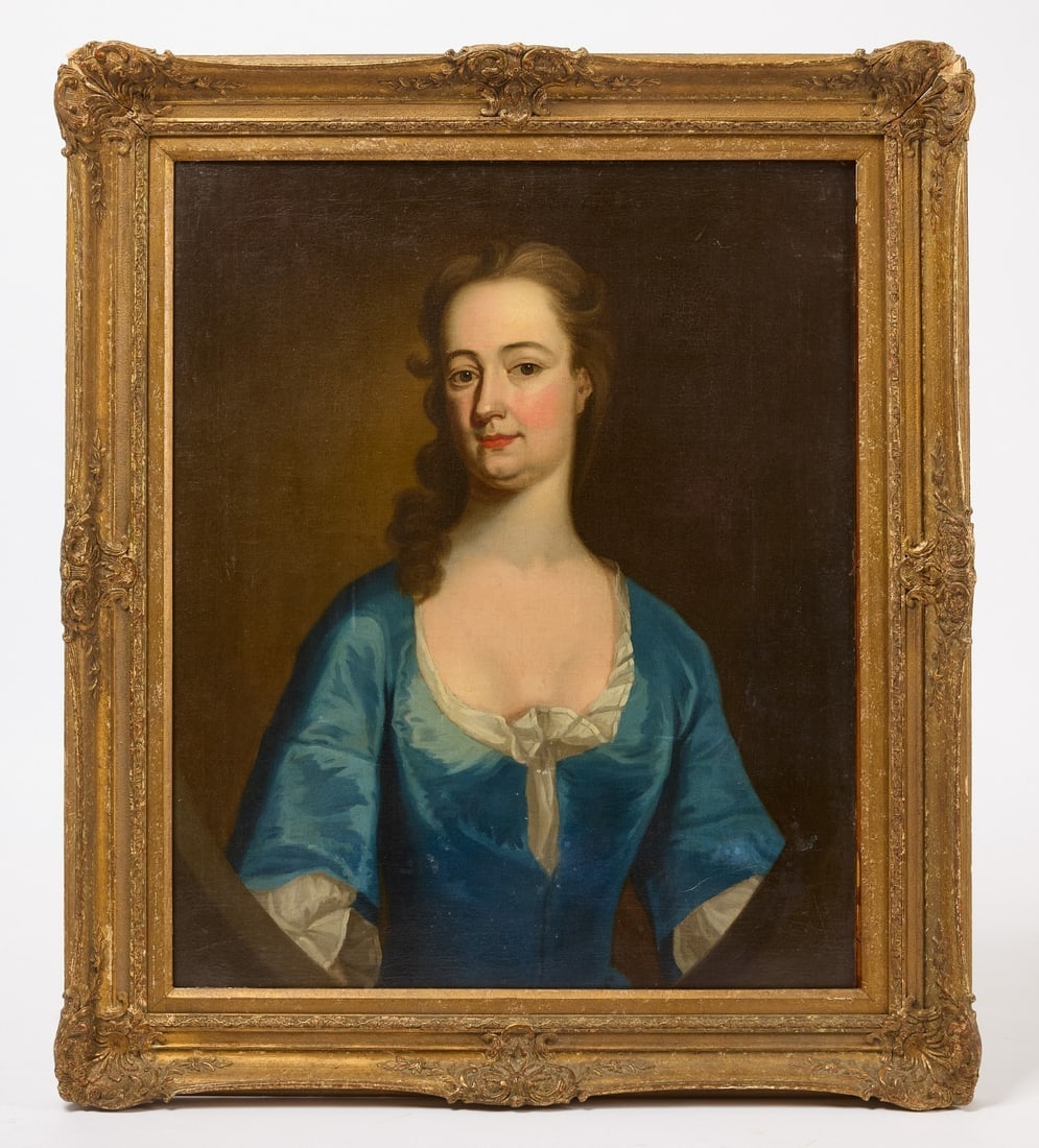 Portrait of a Lady, Attributed to John Smibert (1 of 4)