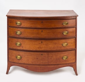 Bow Front Chest of Drawers