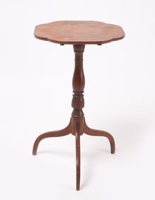 Tiger Maple Candlestand