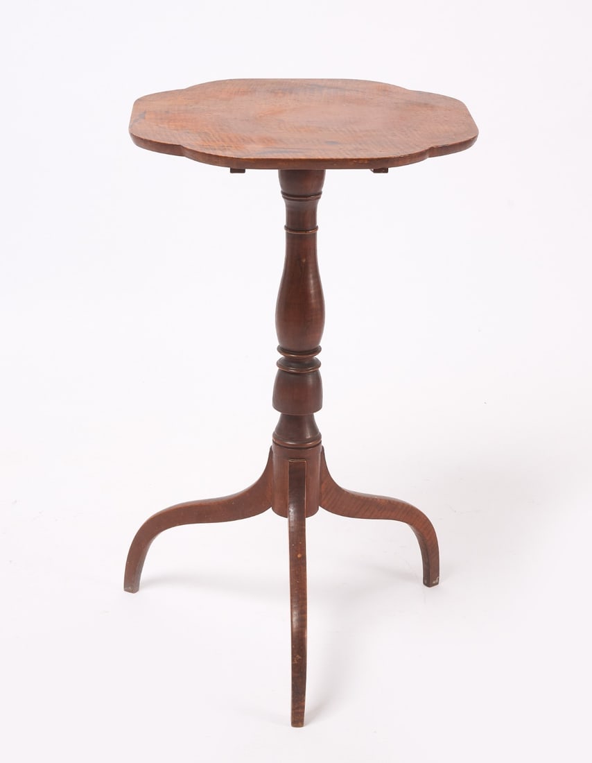 Tiger Maple Candlestand