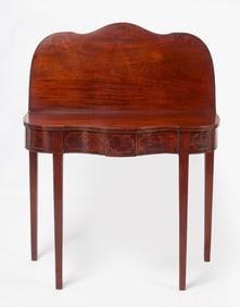 Hepplewhite Card Table