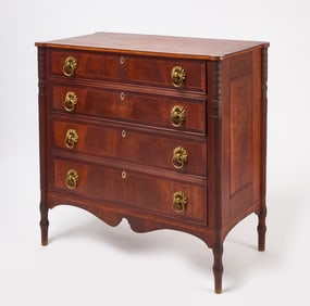 Fine Sheraton Chest of Drawers