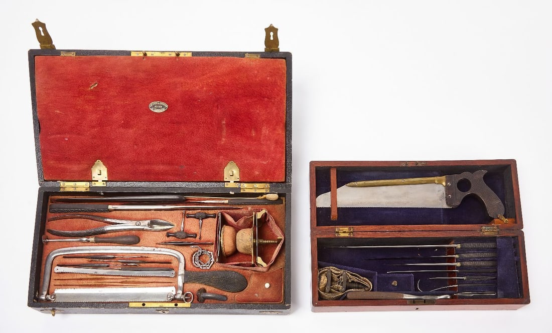 Two Cased Surgical Sets (1 of 3)