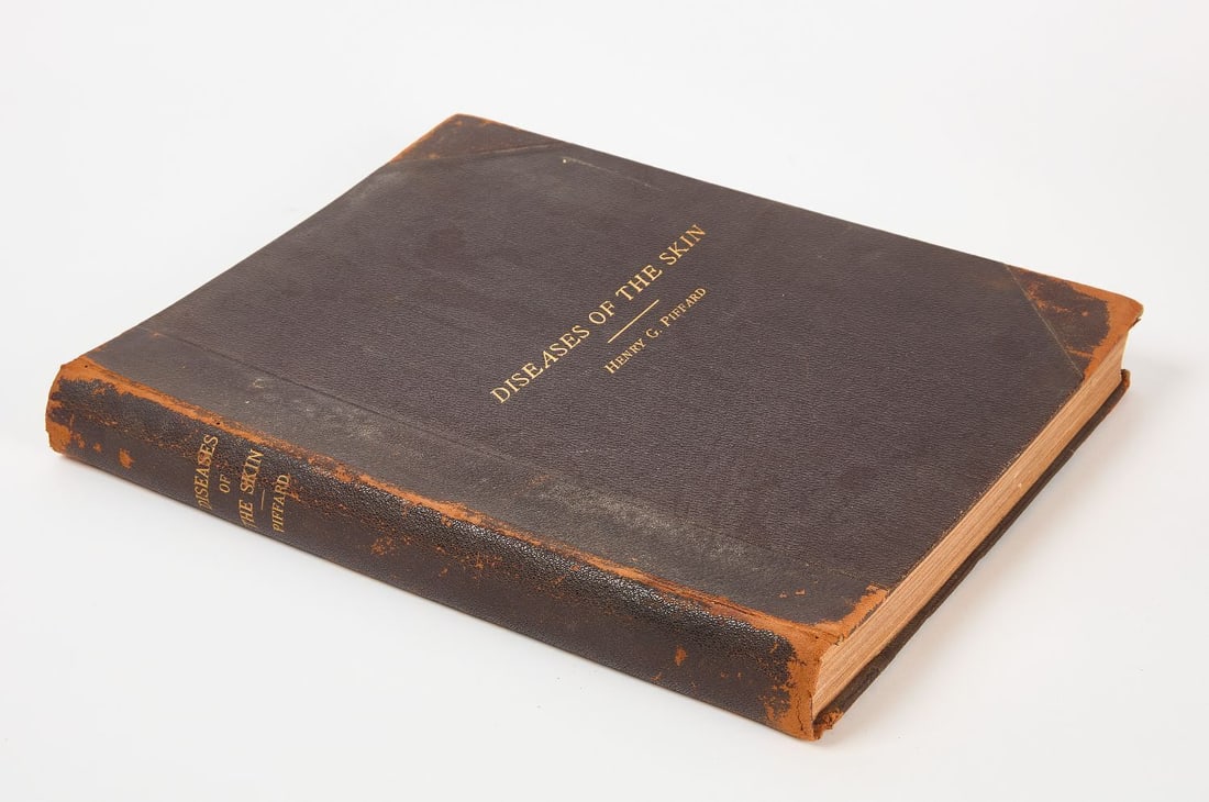 Henry G. Piffard - Diseases of the Skin, 1891: 'Diseases of the Skin' by Henry G. Piffard, dated 1891. Piffard, Henry G. A Practical Treatise on Diseases of the Skin. Assisted by Robert M. Fuller. New York: D. Appleton and