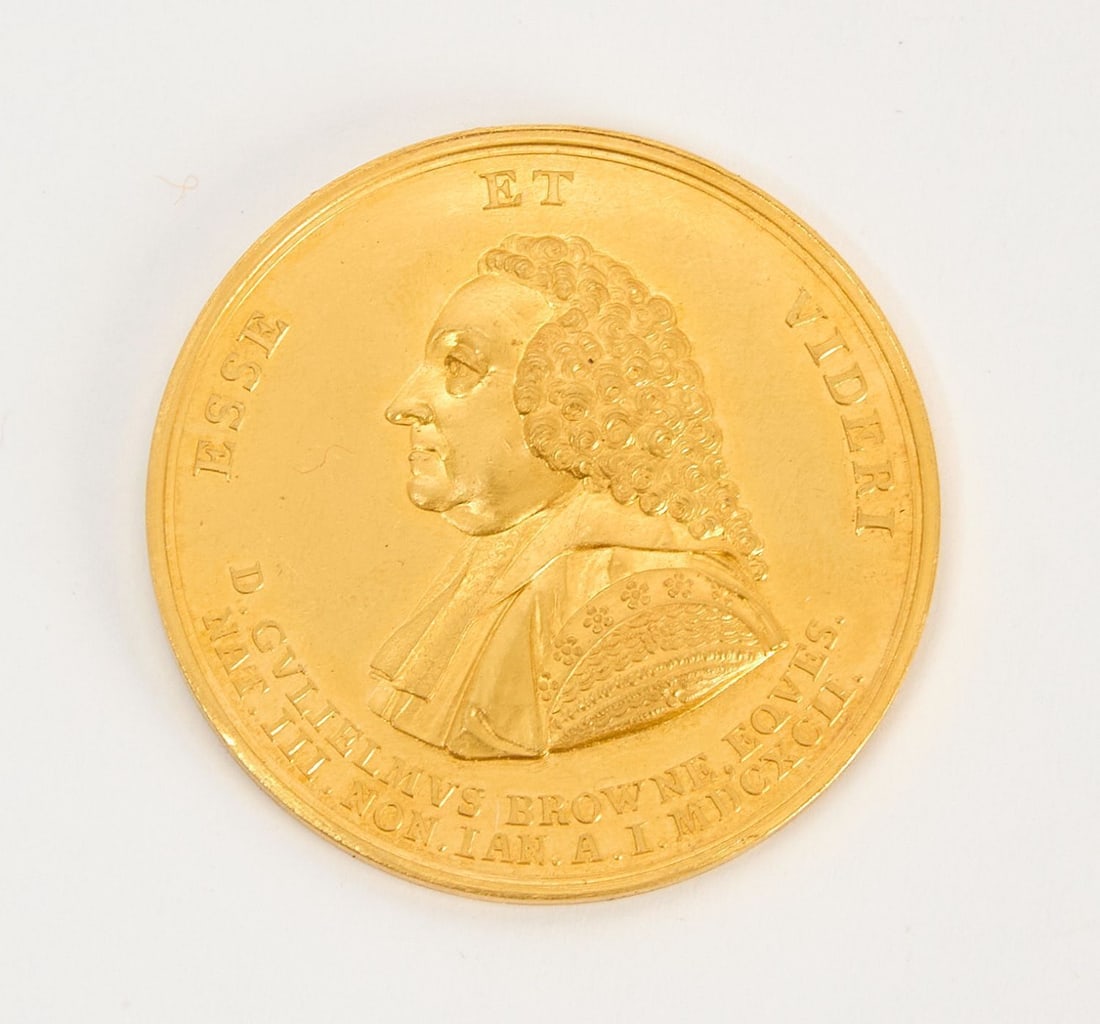 22k Gold London College of Medicine Prize Medal (1 of 2)