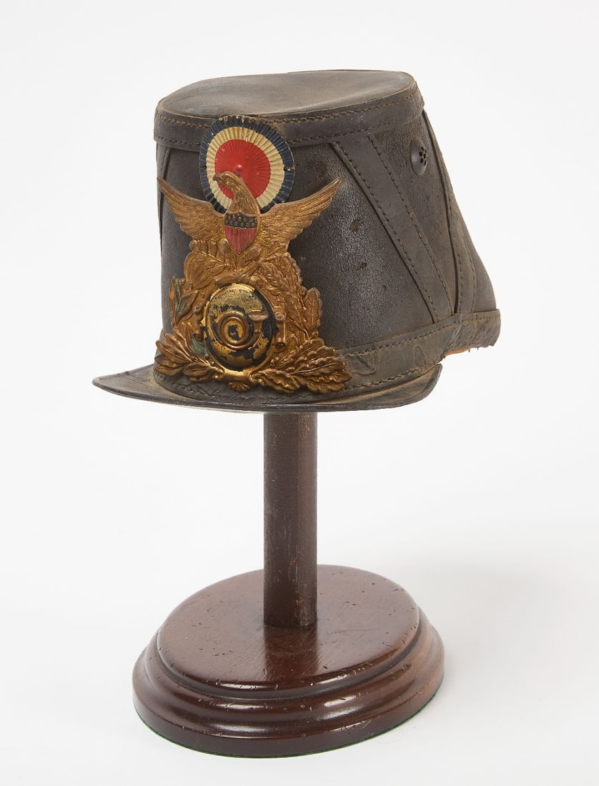 French Import U.S. Civil War Infantry Shako Hat (1 of 3)