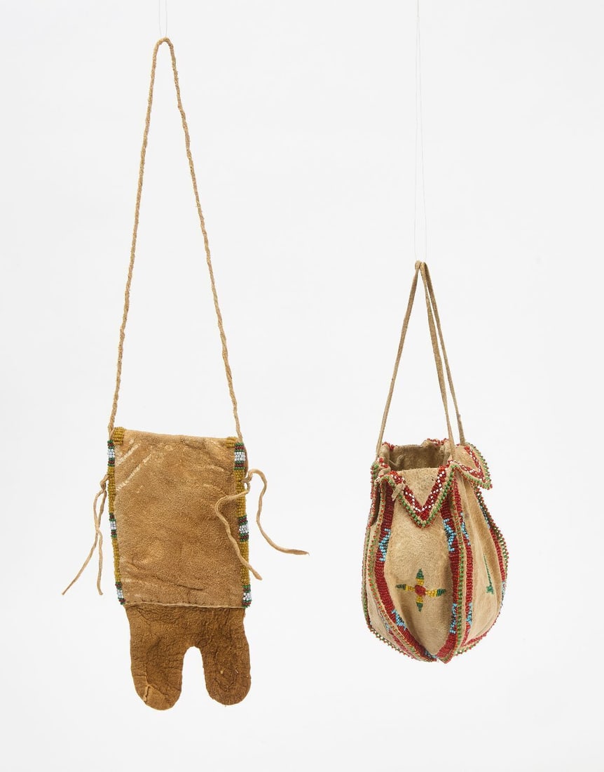 Two Native Beaded Bags - 4