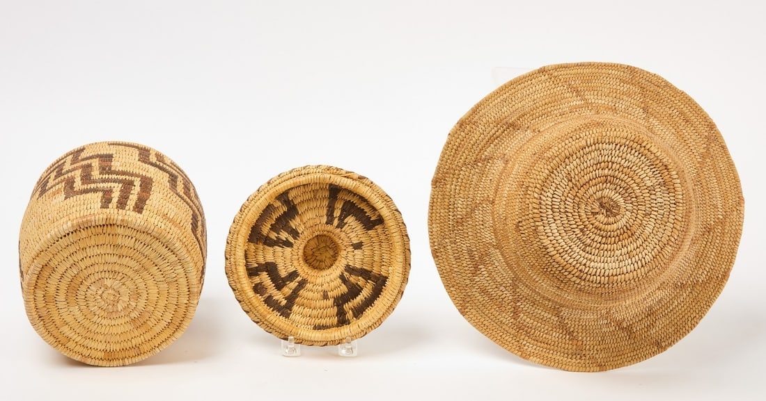 Three Native Baskets - 2
