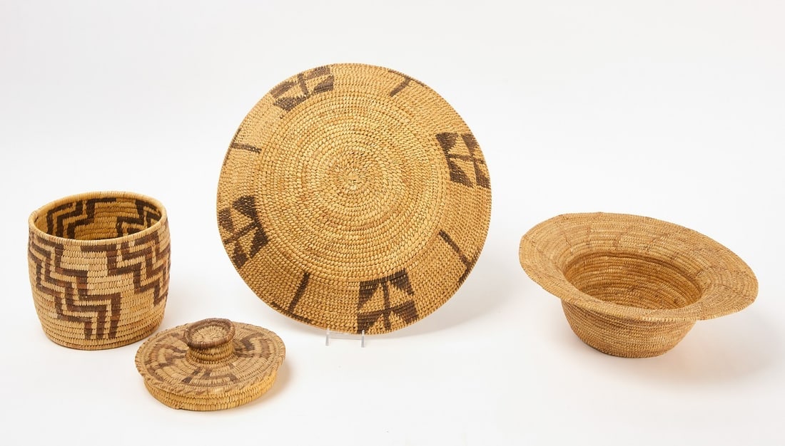 Three Native Baskets - 3