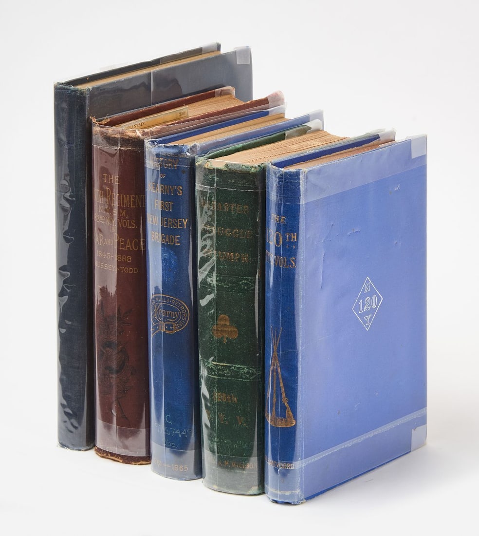 Civil War Regimental History Books For New York and New Jersey 5 (1 of 3)