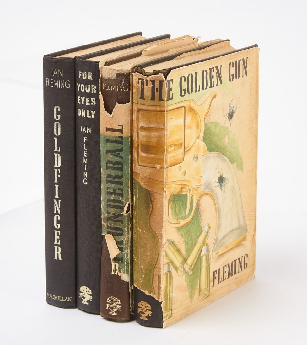 Ian Fleming Four James Bond Novels First Editions (1 of 3)