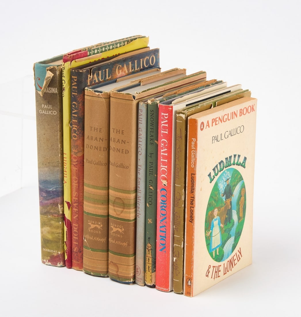 Paul Galllico Ten Volumes Mostly First Editions Seven Inscribed/Signed. (1 of 3)