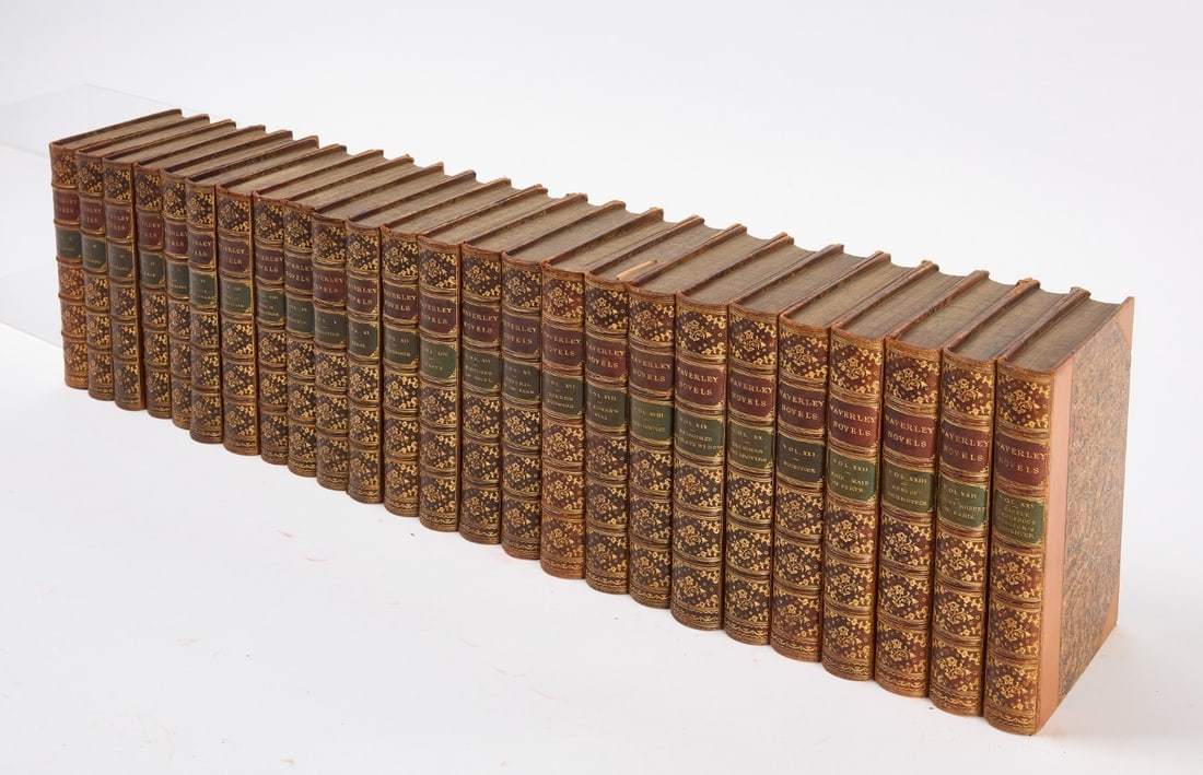 Sir Walter Scott Waverley Novels Centenary Edition 1871 Fine Binding (1 of 4)