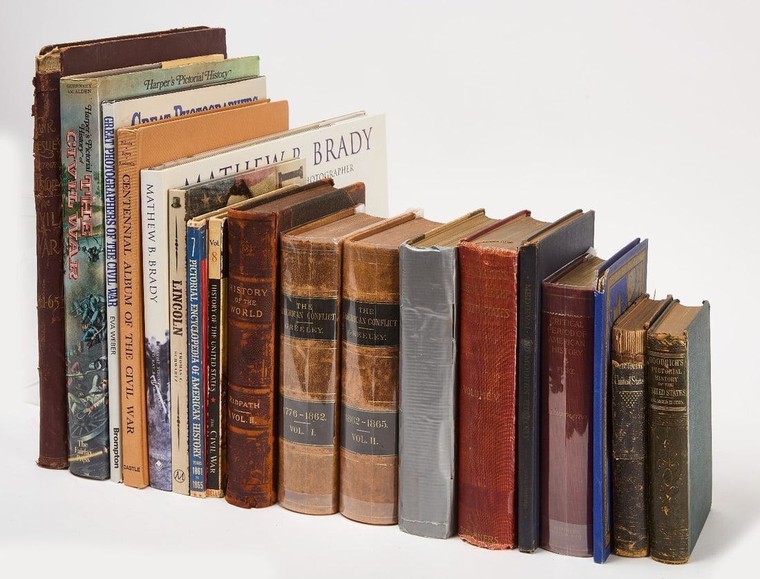 Large Group of American History Reference Works, Academic Pictorials and Photography (1 of 2)