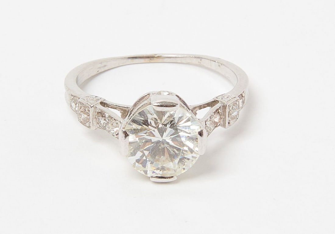 Platinum Diamond Ring (1 of 3)