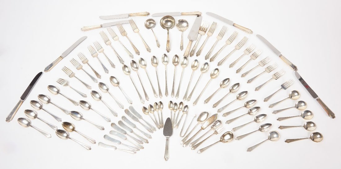 Partial Set of International Sterling Silver Flatware (1 of 1)