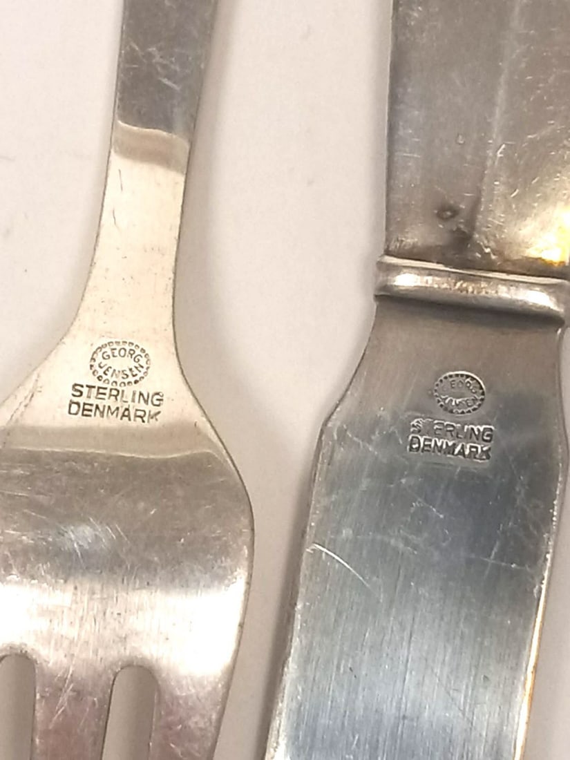 Georg Jensen Sterling Flatware - 2